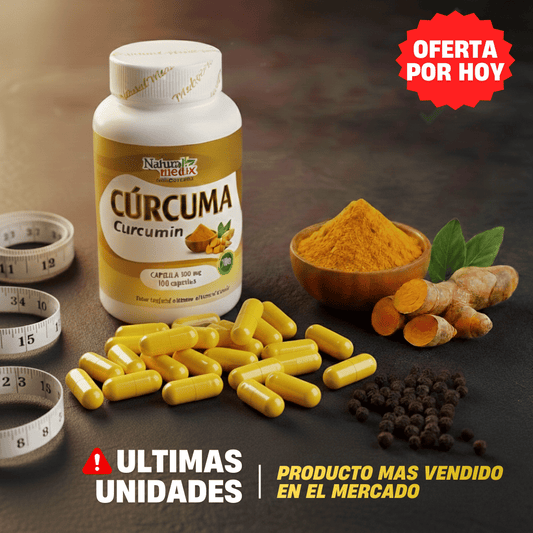 Capsulas de cúrcuma